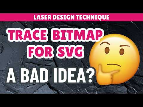 Image to vector in Inkscape: 3 cases where Trace Bitmap isn't good enough | PNG to SVG series