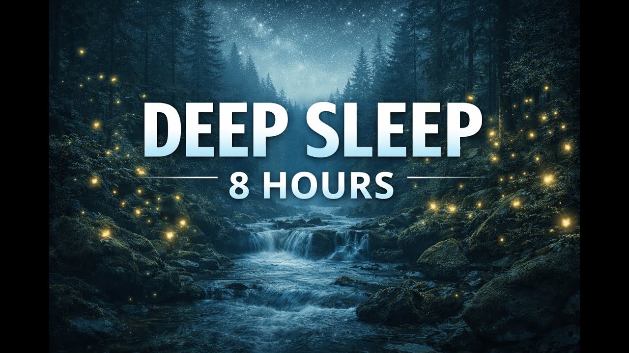 Peaceful Ocean Sleep Music | 8 Hours of Calm Ambient | Sleep Music Lab