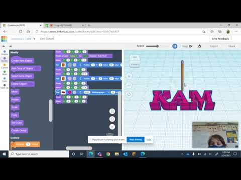 Tinkercad Codeblocks - How to Code a Pencil