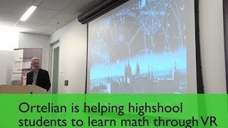 Alex Bowles, founder of Ortelian - math in VR for highschoolers