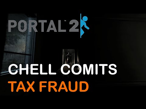 Chell Comits tax fraud, a Portal 2 Horror mod