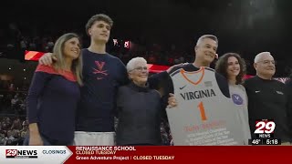 Tony Bennett celebrated at UVA, banner at JPJ raised