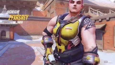 [Overwatch] Zarya quintuple kill