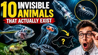 10 Invisible Animals That Actually Exist