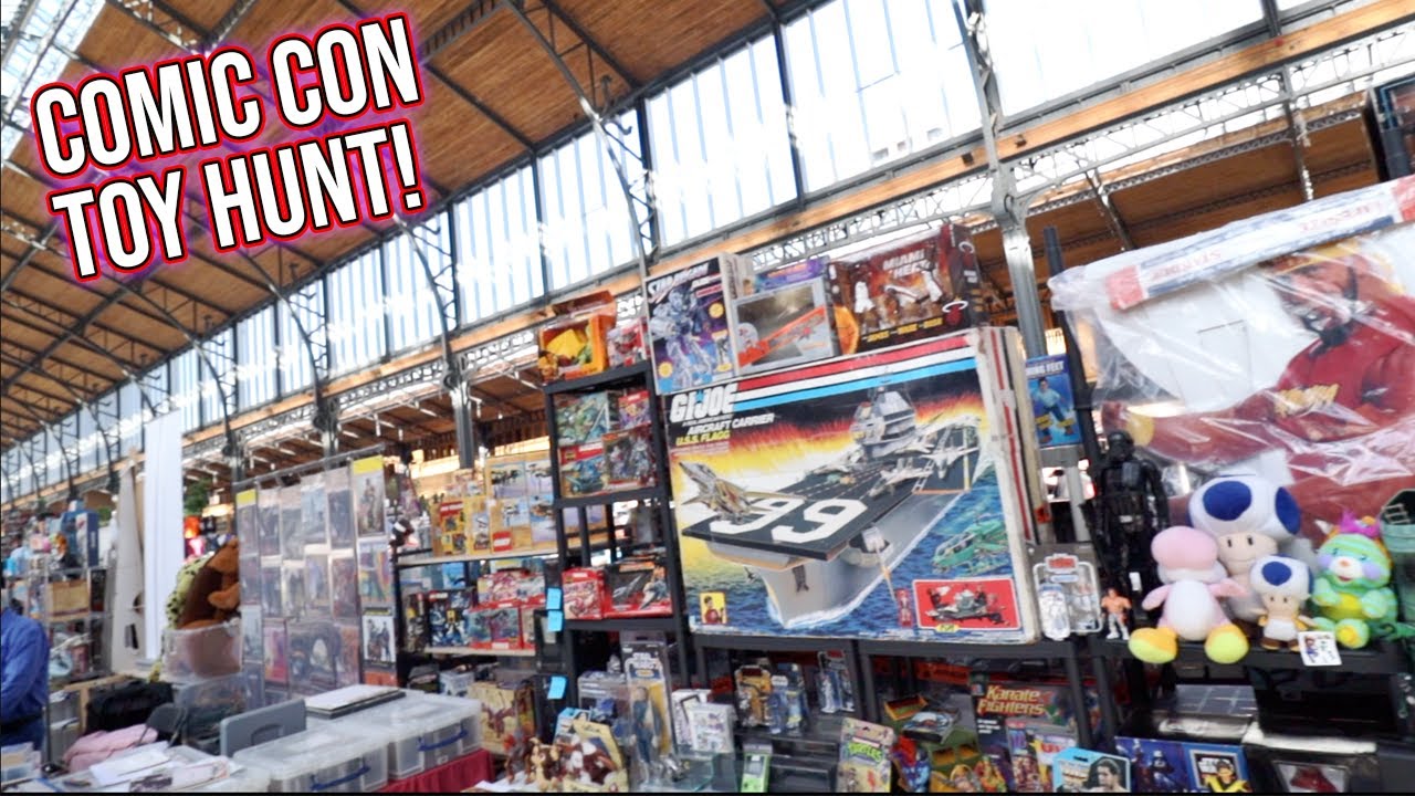 Toy Hunting at Comic Con Brussels 2023! Do they have any vintage toys?! @Mint in Mind