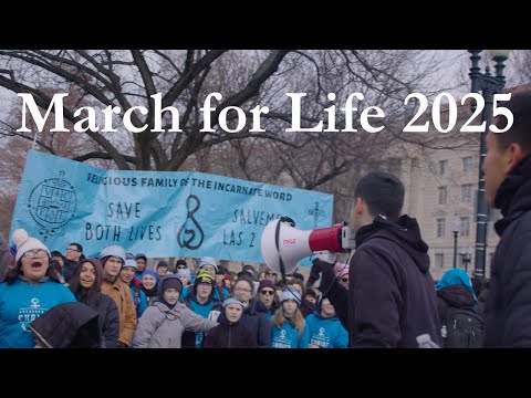 March For Life 2025 with the Institute of the Incarnate Word