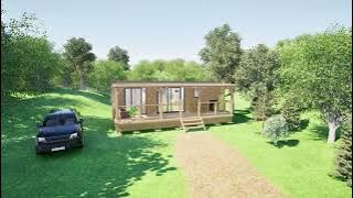 The Columbia Park Model RV | 3D Flythrough Animation