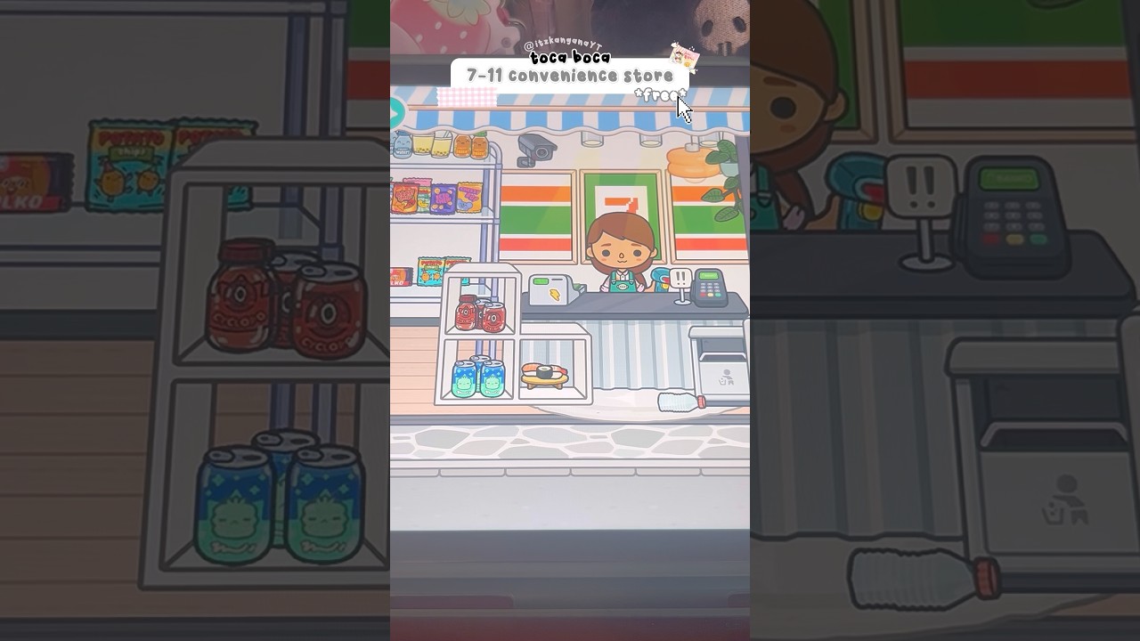 s様へ♥7/11 FREE 7-11 IN TOCA!💕🔨 #itztocaalice #tocaboca #avatarworld #pazu