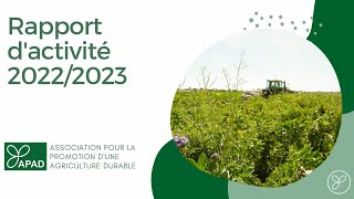 APAD Rapport d'activité 2022 2023