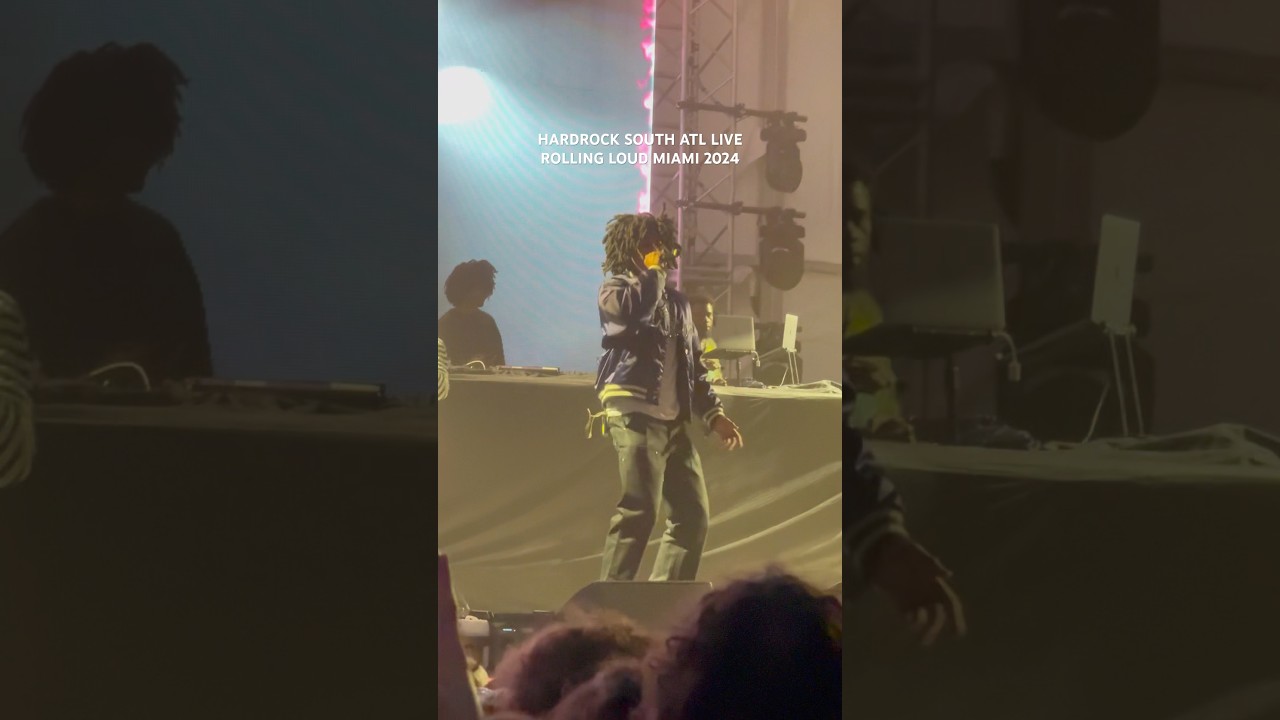 HARDROCK SOUTH ATL LIVE ROLLING LOUD MIAMI 2024 🔥 