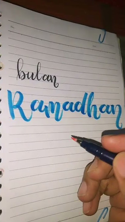 Ramadhan semakin dekat 😍 VO Ustadz Adi Hidayat #shorts #katabijak #handwriting #statuswhatsapp