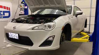 FRS Suspension and brakes are in