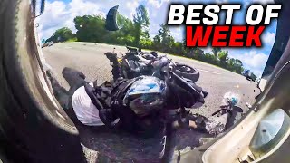 EPIC & CRAZY MOTORCYCLE MOMENTS 2023 - BEST OF WEEK #17