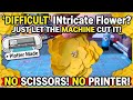 Silhouette Portrait 4 Paper Flower Tutorial No Scissors No Printer needed