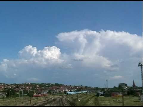 Beautyful single- and multicell Cb developing timelapse (29-30.06.2010, Oradea) in HQ!