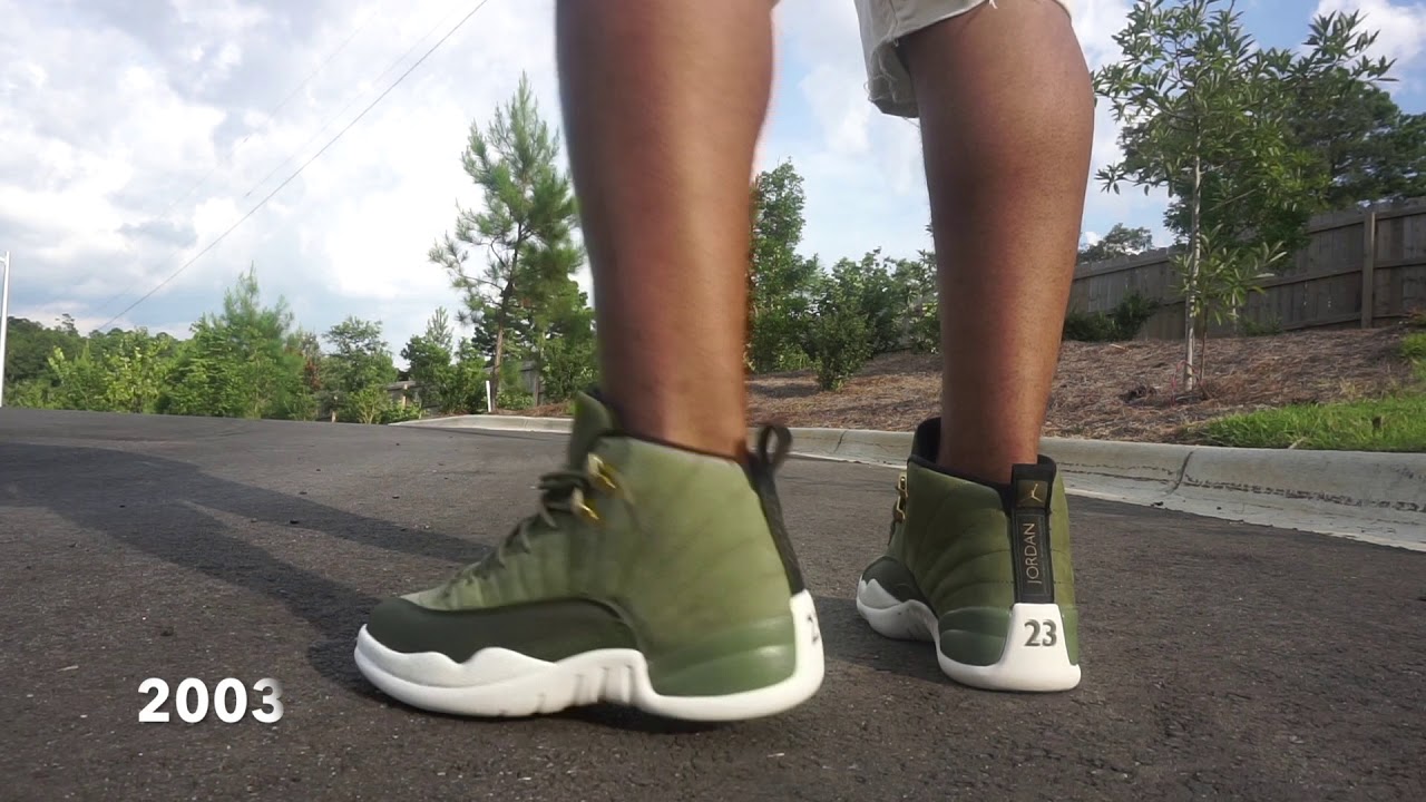 jordan 12 cp3 on feet