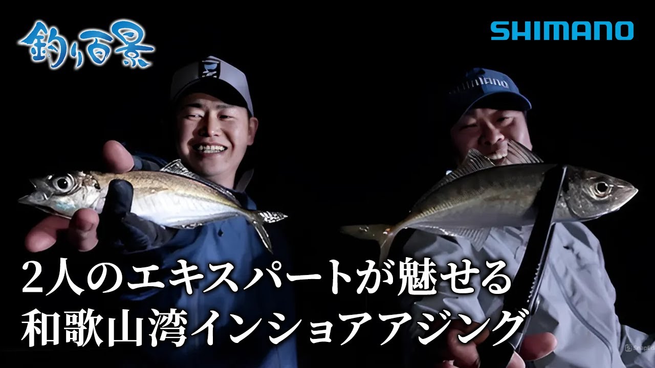 【釣り百景】#538 2人のエキスパートが魅せる 和歌山湾インショアアジング