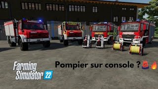 Je deviens pompier sur farming ? | Farming Simulator 22 Console