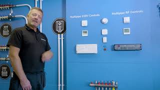 How to set up the Holiday Mode on a Multipipe Rio Quantum Thermostat