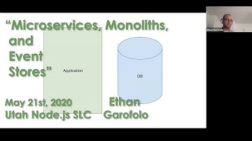 Microservices, Monoliths, and Event Stores with Ethan Garofolo