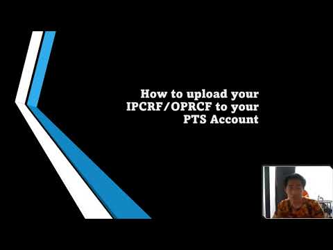 How to upload your IPCRF and OPCRF to your PTS Account