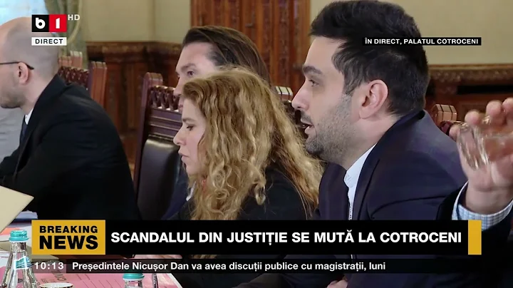 TRANSMISIUNE DE LA ÎNTÂLNIREA MAGISTRAȚI - PREȘEDINTE. IMAGINI ÎN DIRECT_Știri B1TV_22 dec. 2025