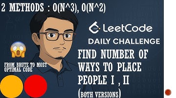 3027. Find the Number of Ways to Place People I and II (Both versions) | Leetcode Daily Challenge