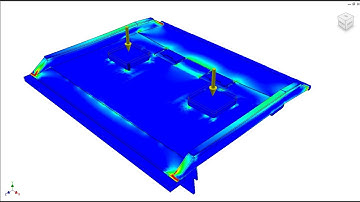 Brazos Manufacturing, Steel Board, Finite Element Analysis