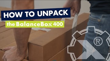 Installation Video - Unpacking the BalanceBox® 400 - Height Adjustable Mounts