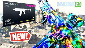 the NEW M13C ASSAULT RIFLE in WARZONE 2 (Best M13C Class Setup)