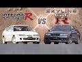 [ENG CC] FWD vs 4WD - Integra Type R DC2 200Hp vs Skyline R32 GT-R 280Hp HV24