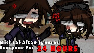 Michael Afton Ignores Everyone For 24 Hours || Gacha Club