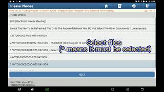 TUTORIAL HOW TO CODING EPS BMW 530 LI G38 with LAUNCH  X-431 screenshot 5