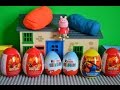 Play-Doh Surprise Eggs Kinder Surprise Angry Birds Spiderman Peppa Pig WOW