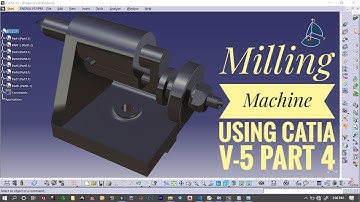 MILLING MACHINE TAIL STOCK using CATIA ( ASSEMBLY DRAWING) [ 2020]