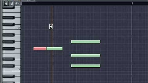 Fruity Loops 6 - Piano Roll - Beginners