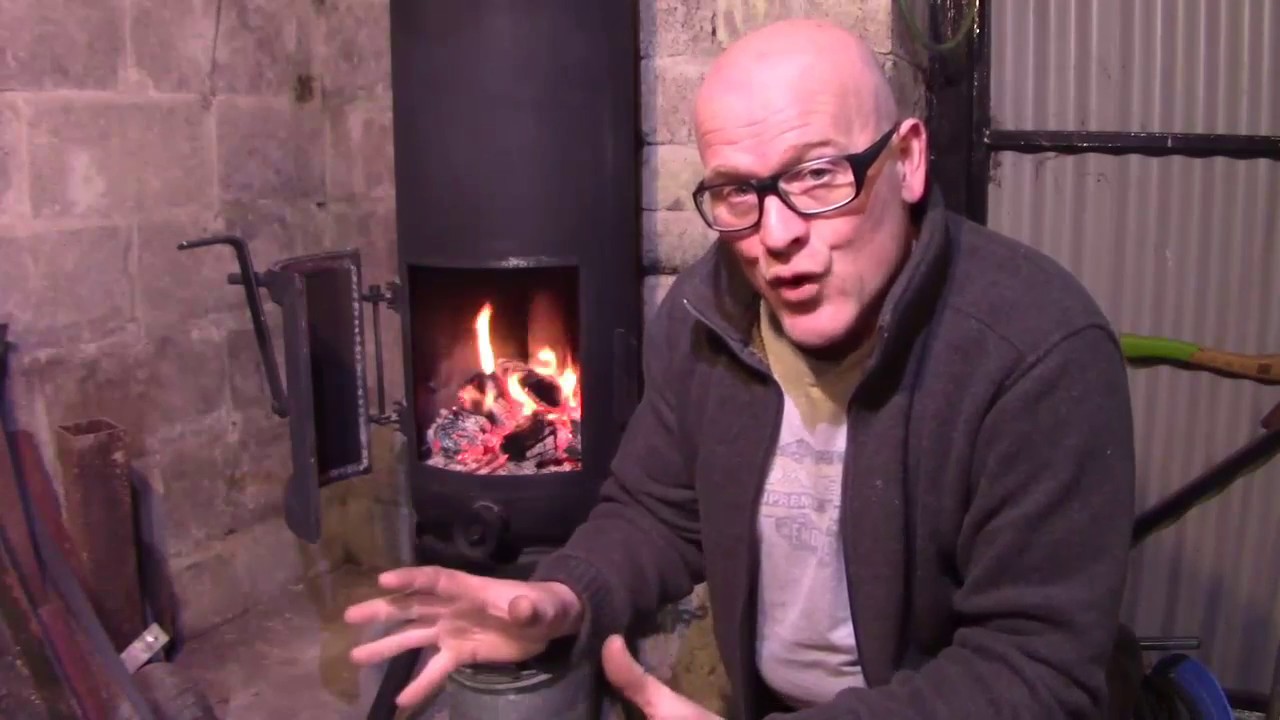 How To Build A Gas Bottle Pot Belly Wood Burner Stove With 