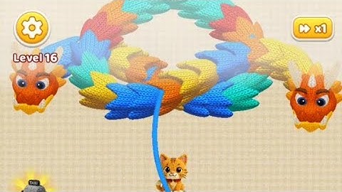 Wool Crush Level 16-17 Walkthrough Gameplay Android,iOS 