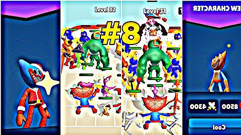 Merge Master Rainbow run 3D || Level 31-33 || MONKEY BEAST GAMING