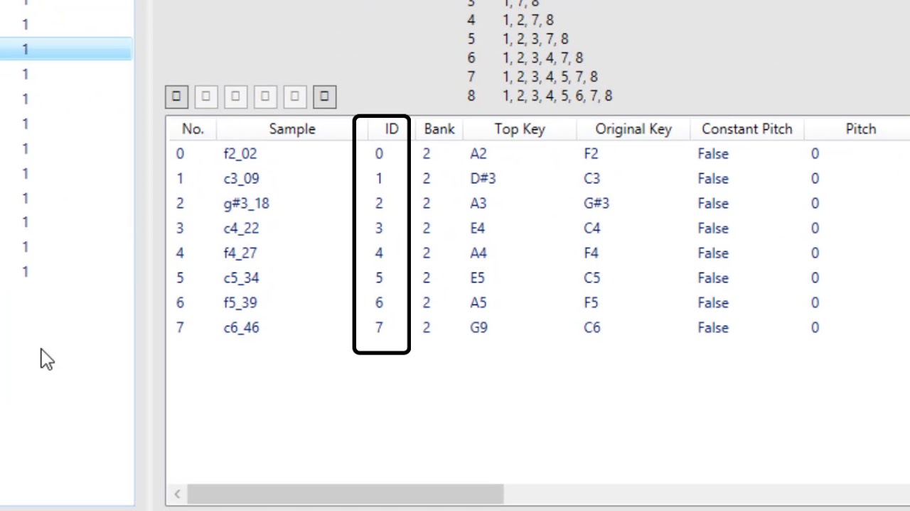 Korg Krome -  Extraer las muestras de un sample en el Kromatic 4.7.1.1