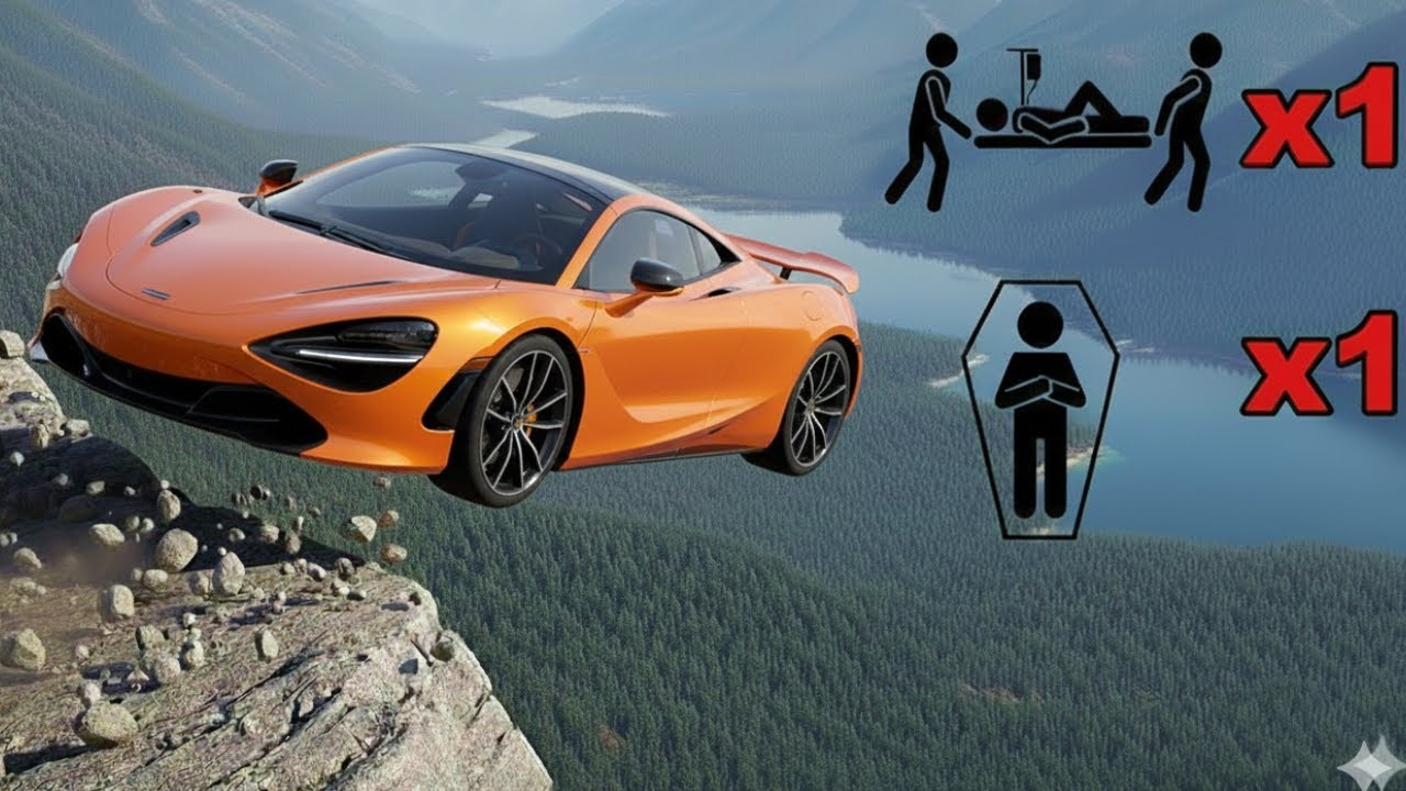 BeamNG.drive Realistic Crashes #18 | Epic Survival Chance Test