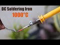 Glow plug Soldering Iron 1000°C | DC Soldering iron | Diy 12V Soldering iron |