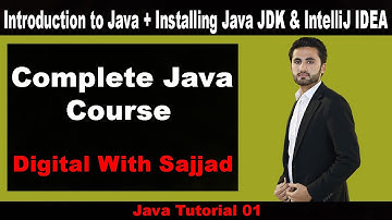 Introduction to Java + Installing Java JDK and IntelliJ IDEA for Java | Java Tutorials 01