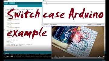 Switch-case in Arduino