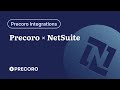 Precoro integration with netsuite  integration demo