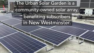 New Westminster Solar Garden Now Open