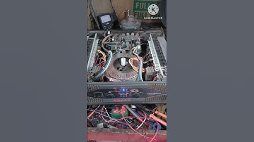 DYNATECH V-4000 AMPLIFIRE ALL OK BUT NOT SOUND PROBLEM !! CLASS H AMP FULL REVIEW....