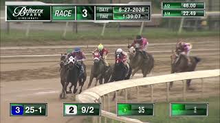 RACE 3 PROGRAM 6 27 2026