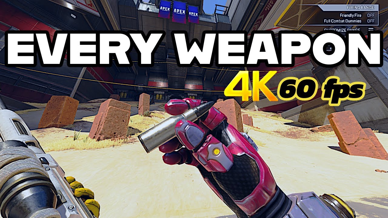 ALL RELOADS IN APEX LEGENDS *4K60FPS* (HQ AUDIO) - YouTube