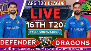Band-e-Amir Dragons vs Boost Defenders | BAD vs BD 16th T20 | Live Cricket Score & Commentary screenshot 3